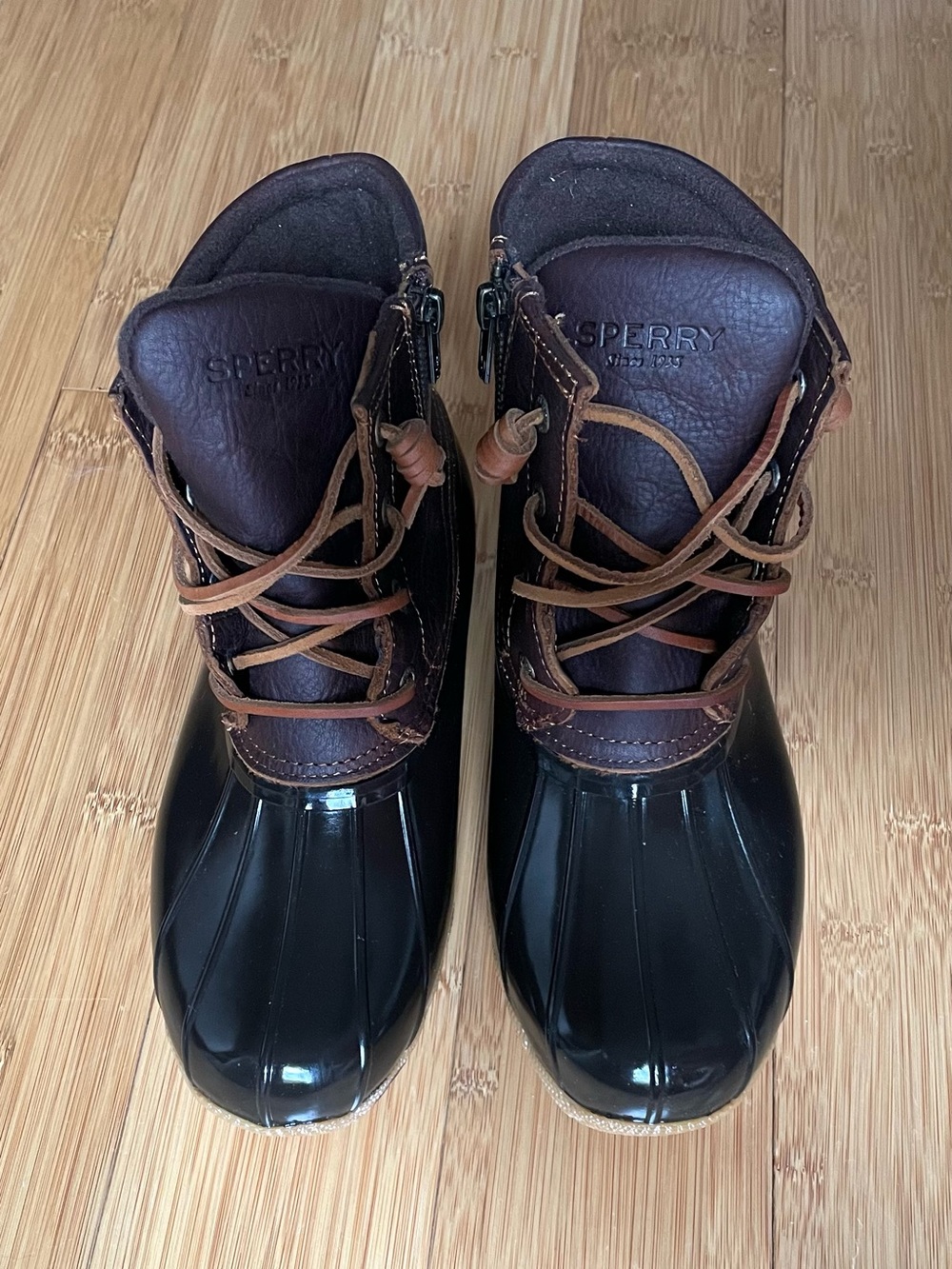 Sperry Duck Boots, women’s size 6 wide